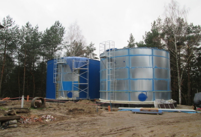 Rozbudowa Stacji Uzdatniania wody wraz z budową zbiorników retencyjnych, siecią wodociągową w Sępólnie Krajeńskim