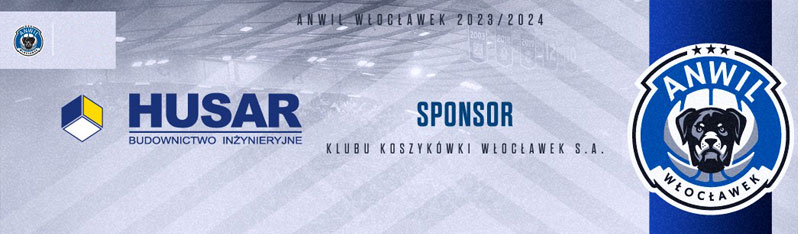 HUSAR sponsorem Klubu Koszykówki Włocławek