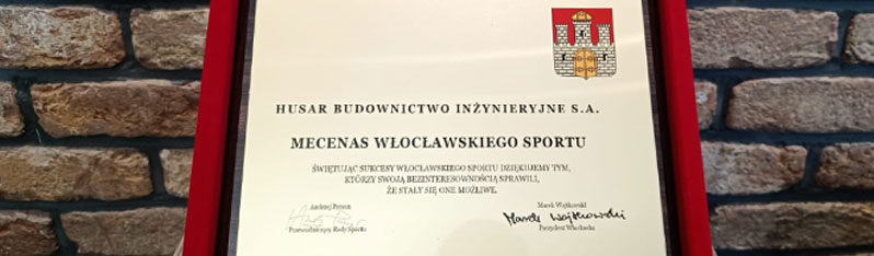 HUSAR S.A. Mecenasem Włocławskiego Sportu